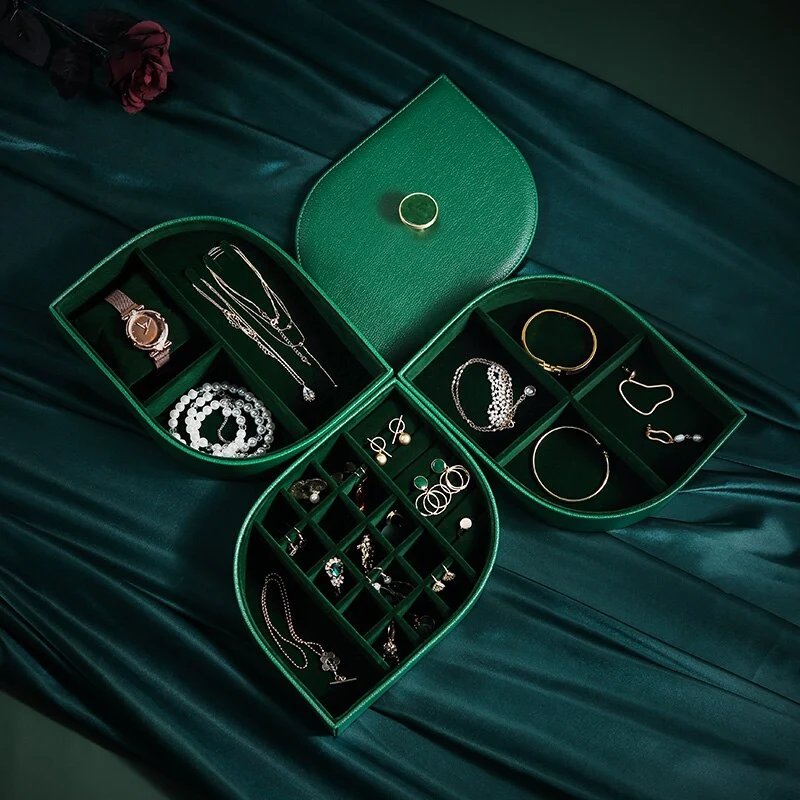 Boîte à bijoux trèfle