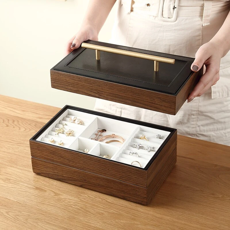 Boîte à bijoux bois