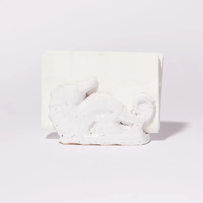 Porte-serviette en céramique