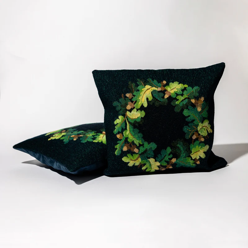 Coussin Feuille de chêne