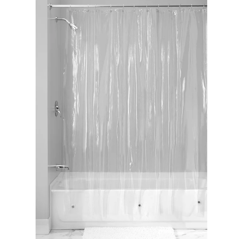 Rideau de douche clair