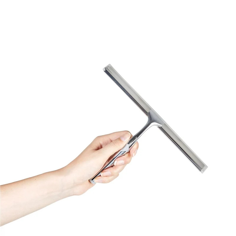 Raclette de douche Deluxe, chrome