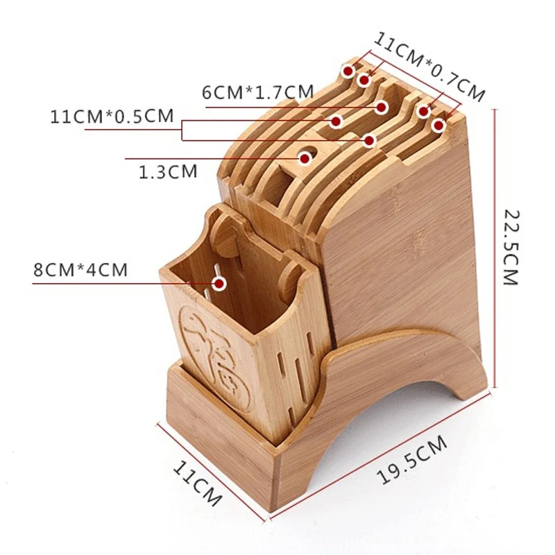 Bloc de couteau de cuisine