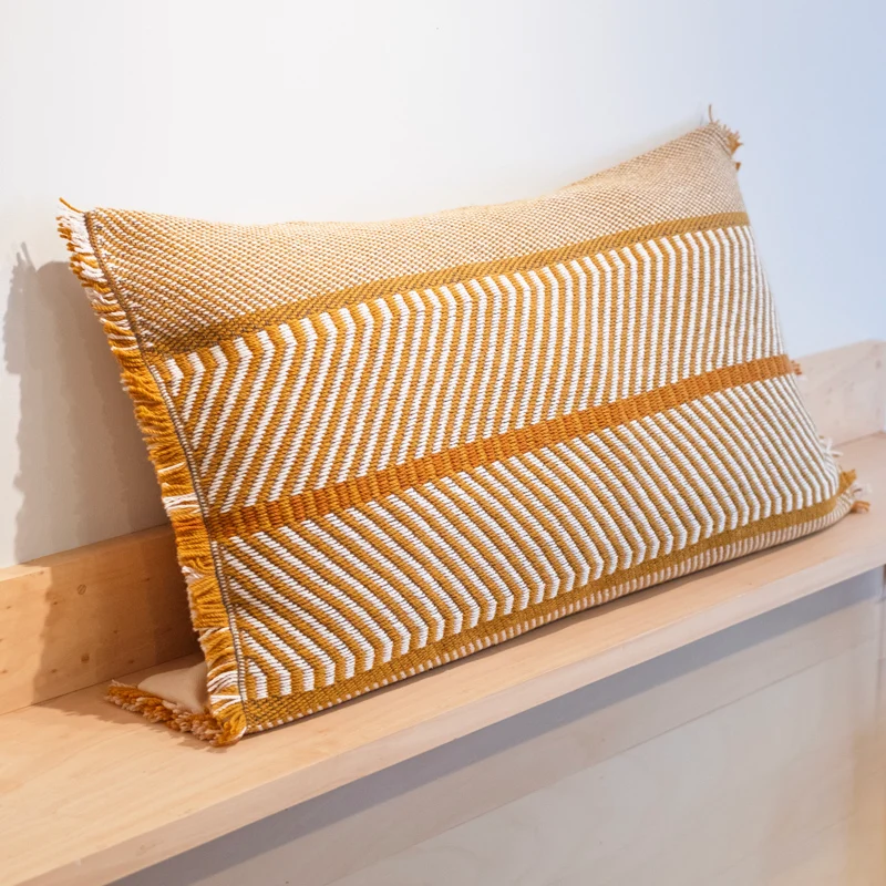 Housse de coussin en laine - 50 × 90 cm