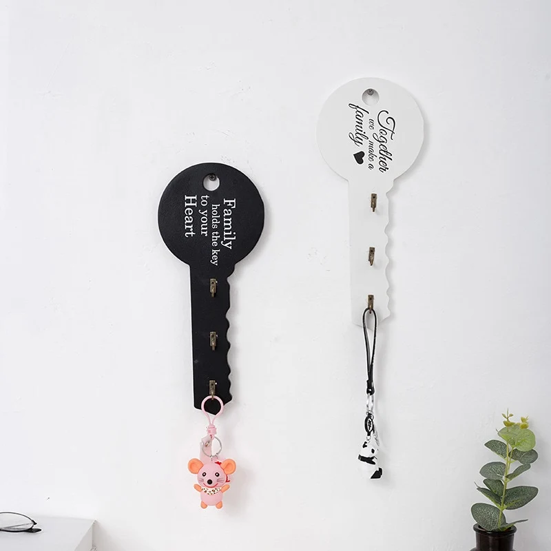 Porte clé mural bois