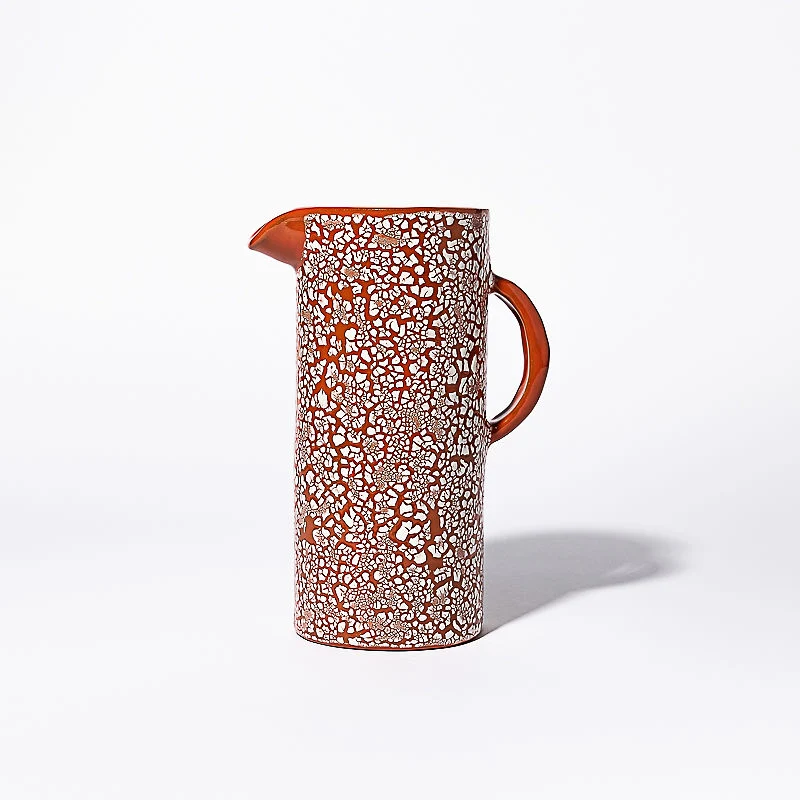 Pichet galuchat mandarine
