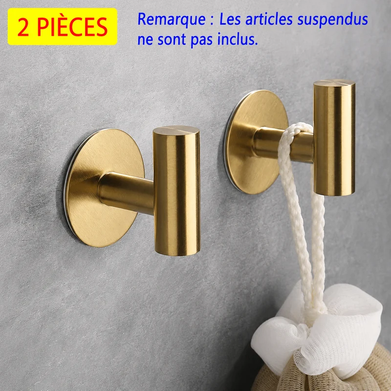 Porte-serviettes Crochet Discret