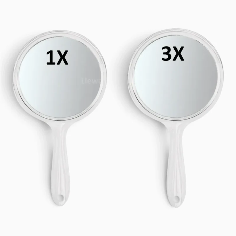 Miroir grossissant à main x3
