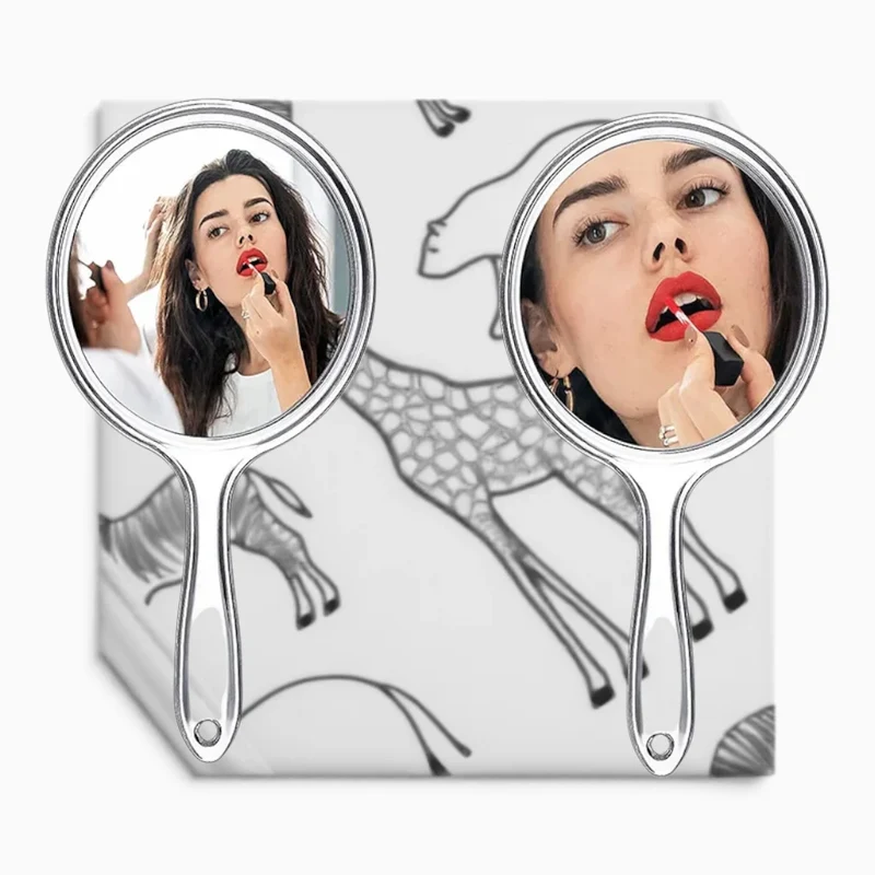 Miroir grossissant à main x3