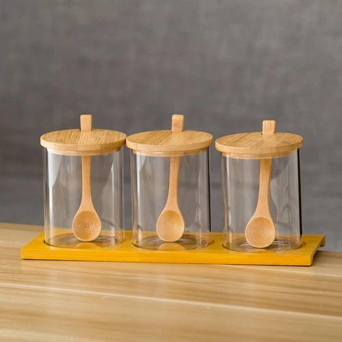 Bocaux en verre épices