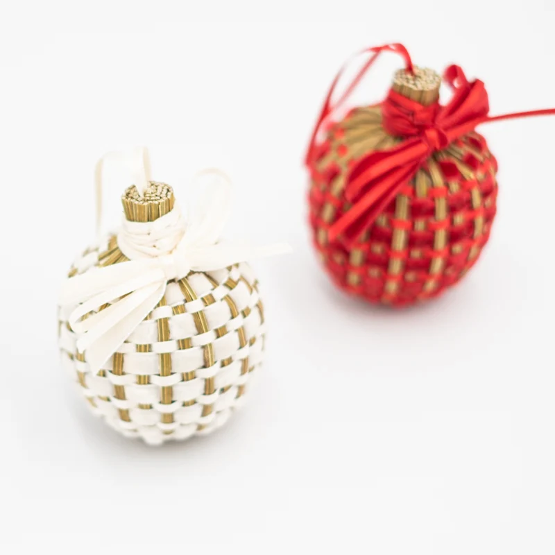 Boules de Noël à la Lavande en Velours