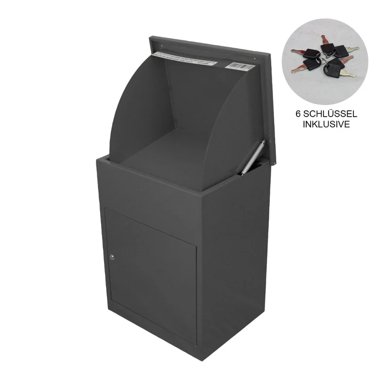 Paketkasten Grau