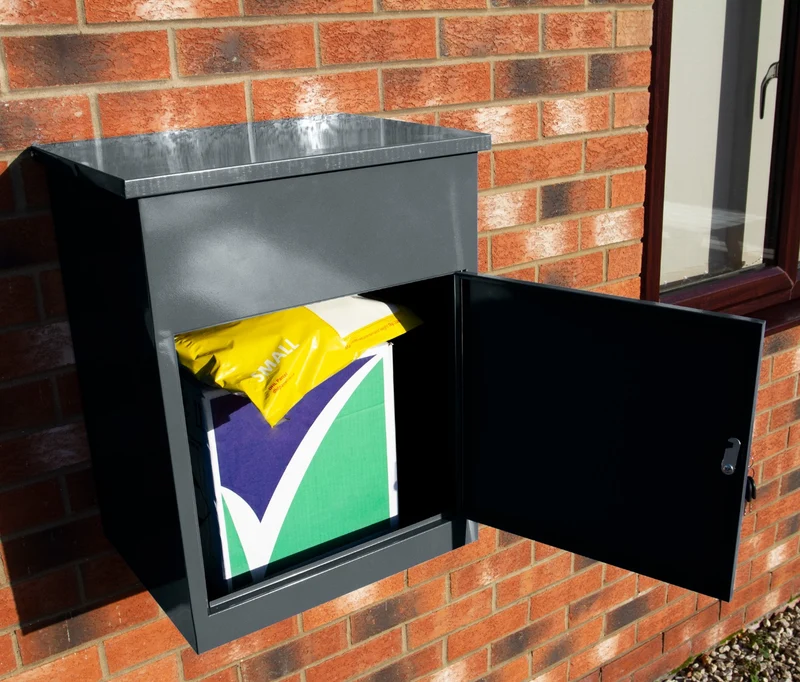 Paketkasten Grau