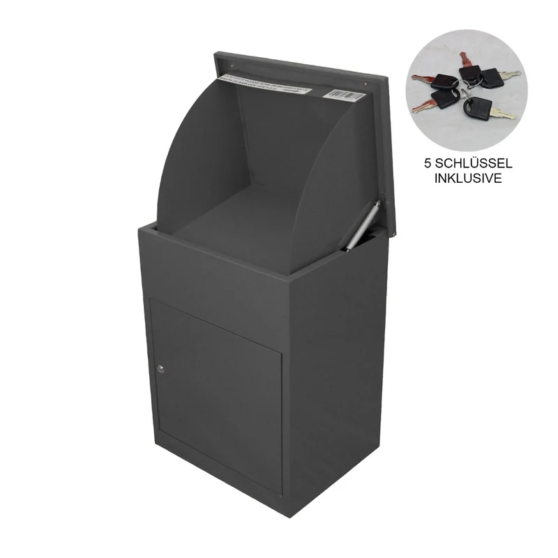 Paketkasten Grau