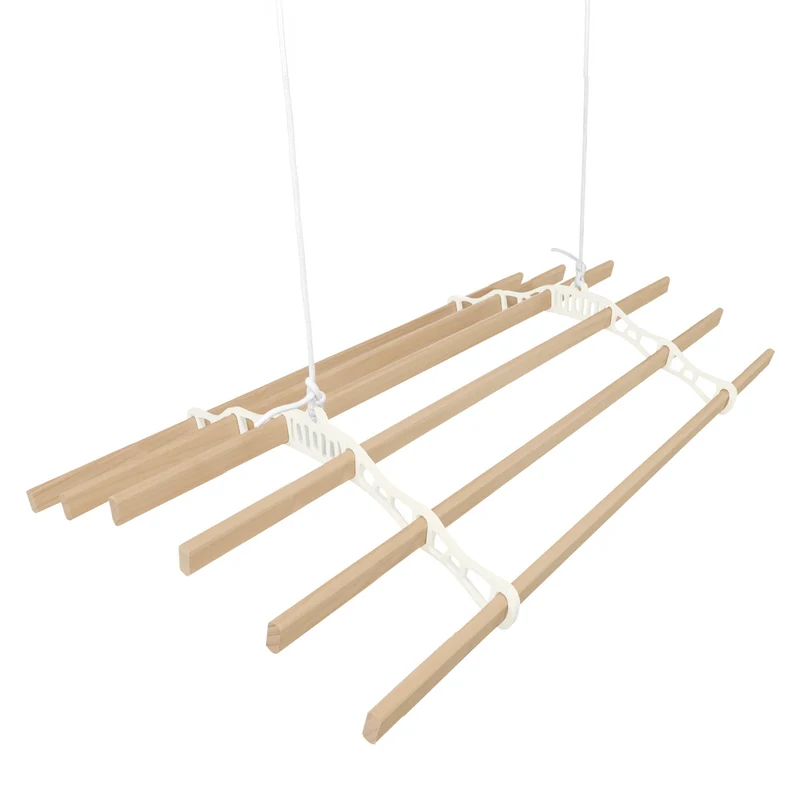 Clothing Airer Ceiling Pulley - Ivory - 1.4m