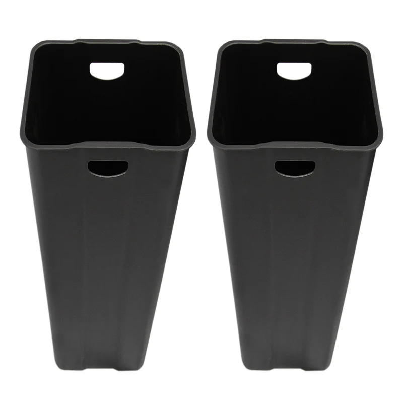 60L Dual Pedal Bin In Black