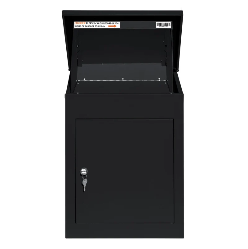 Anti-Diebstahl Paketkasten - Schwarz