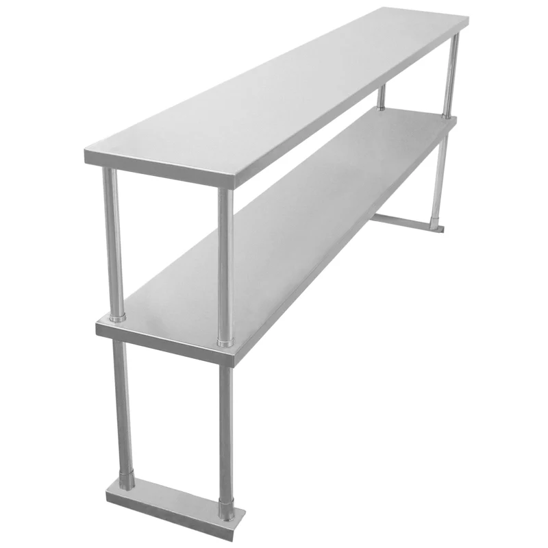Kukoo 6ft Catering Bench with Double Over-shelf
