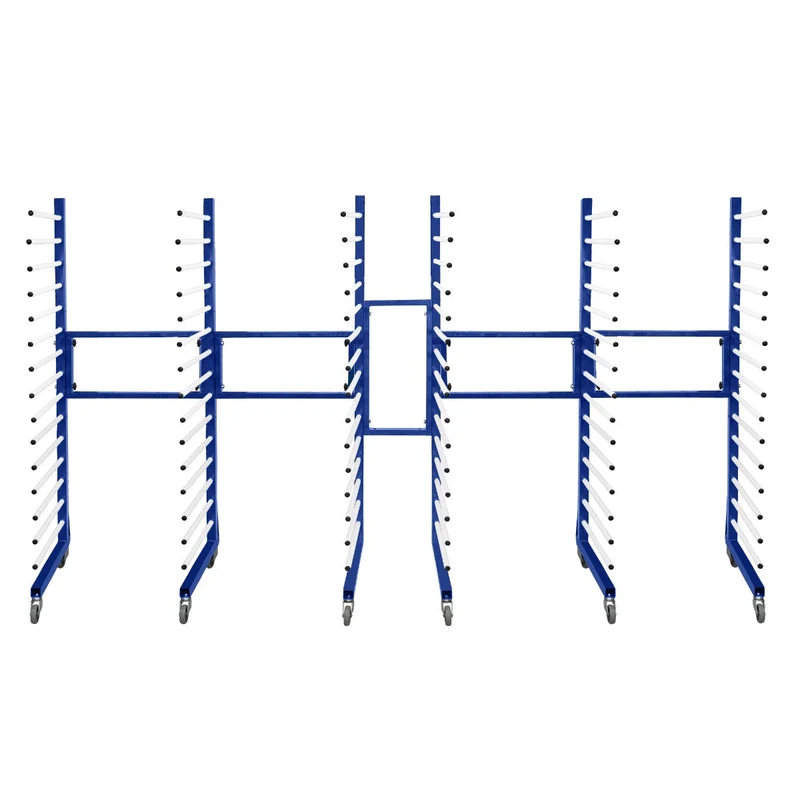 Combi Spray Drying Rack Trolley x 3 & 2 Connectors