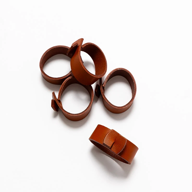 Rond de serviette en cuir