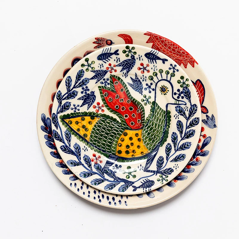 Assiette des Cyclades - 21 cm