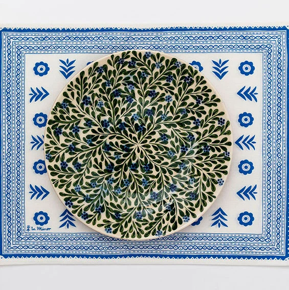 Assiette des Cyclades - 26 cm