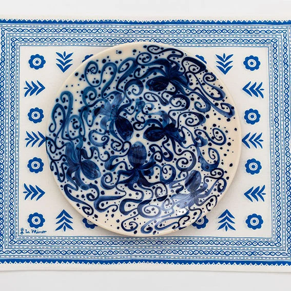 Assiette des Cyclades - 26 cm