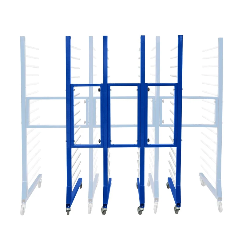 Combi Spray Drying Rack Trolley x 4 & 3 Connectors