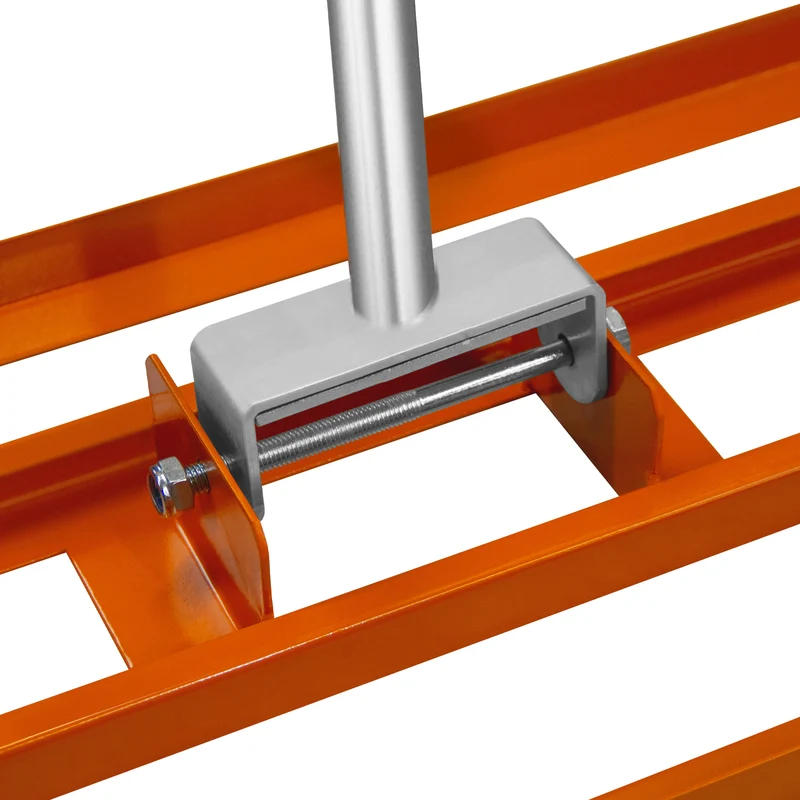 T-Mech Rasennivellierer und Rotationsstreuer 50cm – Orange
