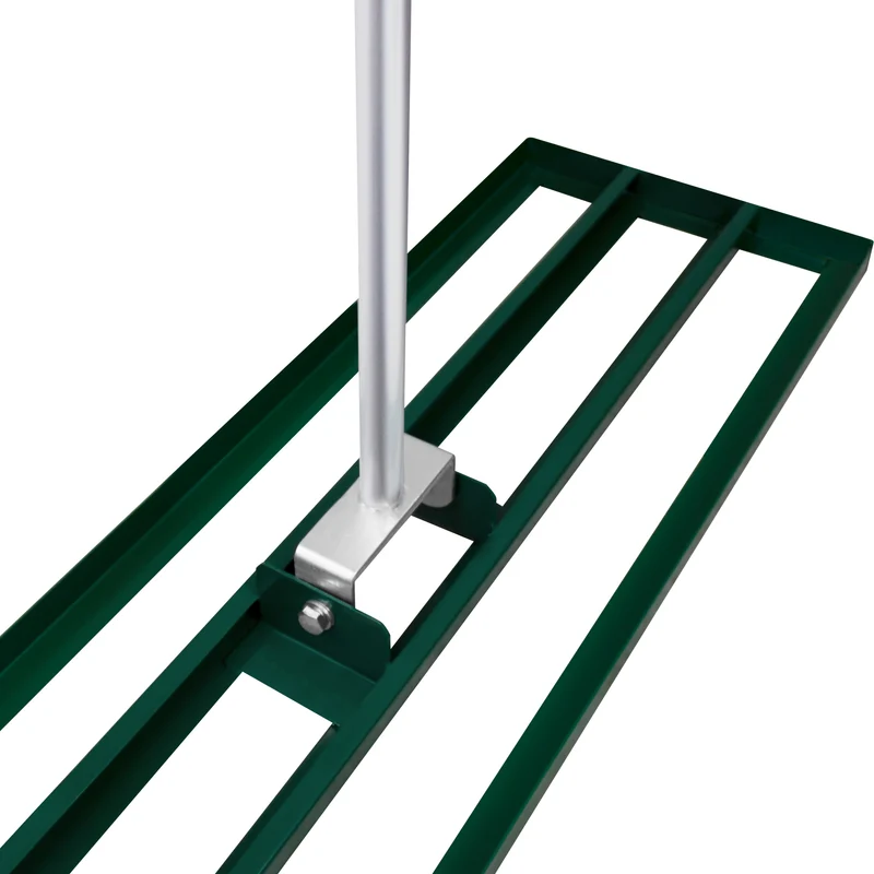 T-Mech Rasenrakel 100cm und rollender Rasenlüfter – Grün