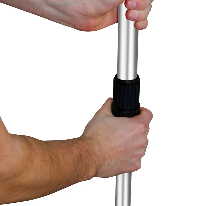 T-Mech Rasenrakel 50cm und rollender Rasenlüfter – Orange
