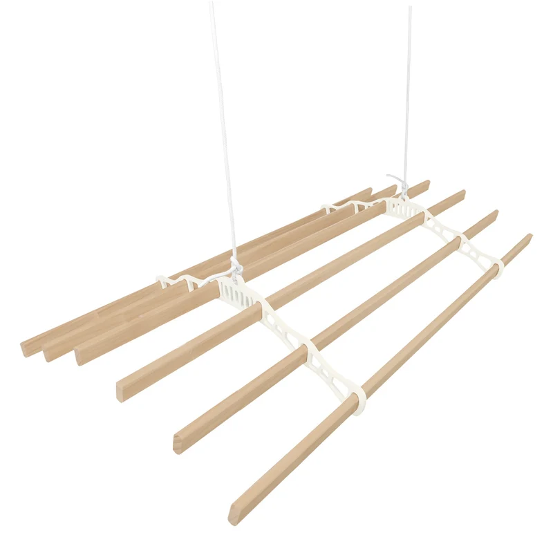 Clothing Airer Ceiling Pulley - Ivory - 2.4m