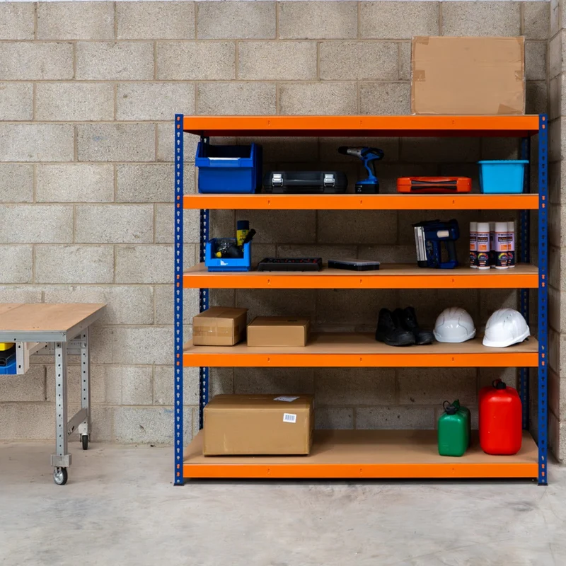 S-Rax 5 Shelf Racking - 180cm x 180cm x 60cm