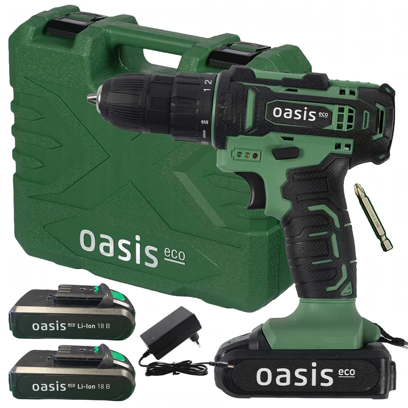 Coffret Visseuse sans fil avec LED 2 batteries 18 V 1,5 Ah