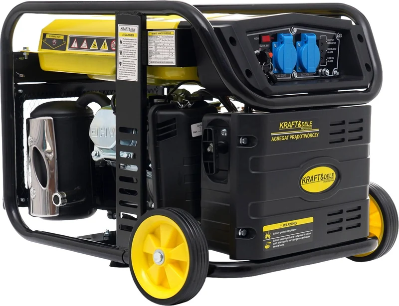 Kraft&Dele KD194 Groupe Électrogène Inverter 4.8kW 230V Robuste
