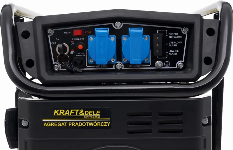 Kraft&Dele KD194 Groupe Électrogène Inverter 4.8kW 230V Robuste