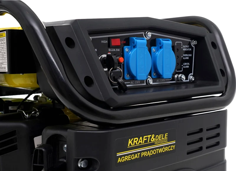 Kraft&Dele KD194 Groupe Électrogène Inverter 4.8kW 230V Robuste