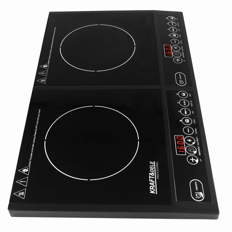 Double Plaque de cuisson électrique à induction 2000W