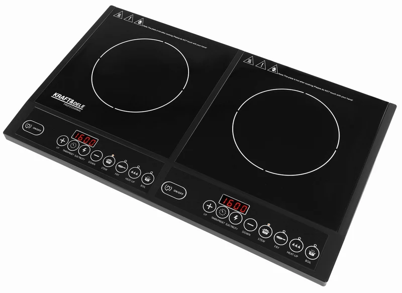Double Plaque de cuisson électrique à induction 2000W