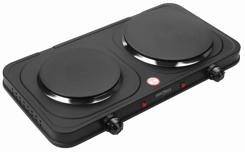 Double plaque de cuisson electrique 2600W 155+185mm
