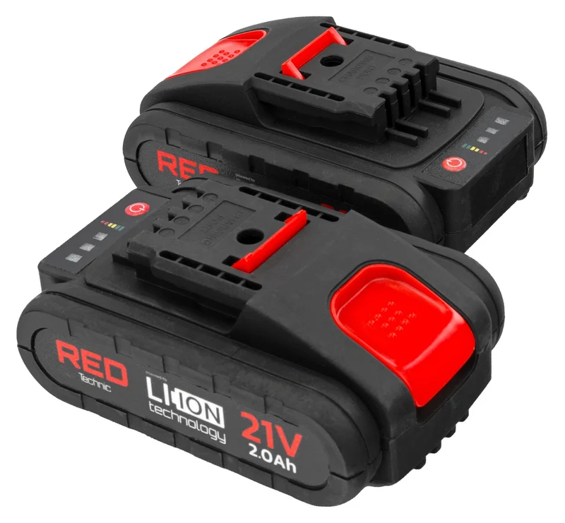 Coffret Visseuse sans fil 21V + Embouts et 2 batteries