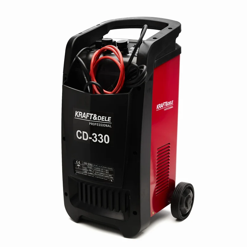Chargeur batterie de voiture Redresseur avec démarrage 180A 12/24V