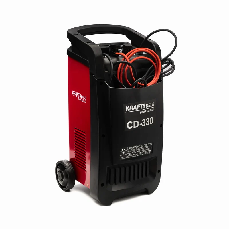 Chargeur batterie de voiture Redresseur avec démarrage 180A 12/24V