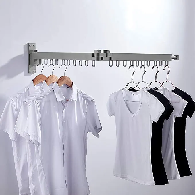 Séchoir à linge réglable et rétractable économiseur d'espace