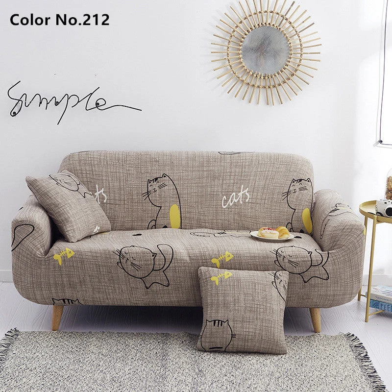 Housse de canapé élastique extensible (Couleur No.212)