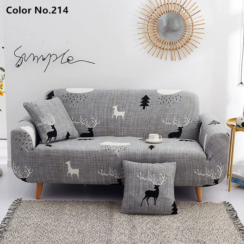 Housse de canapé élastique extensible (Couleur No.214)