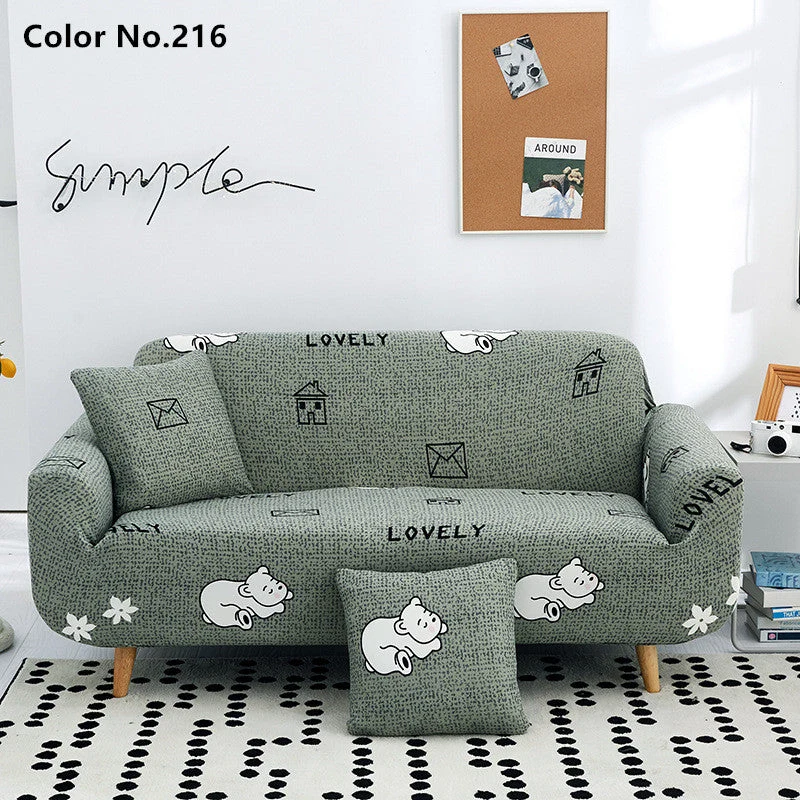 Housse de canapé élastique extensible (Couleur No.216)