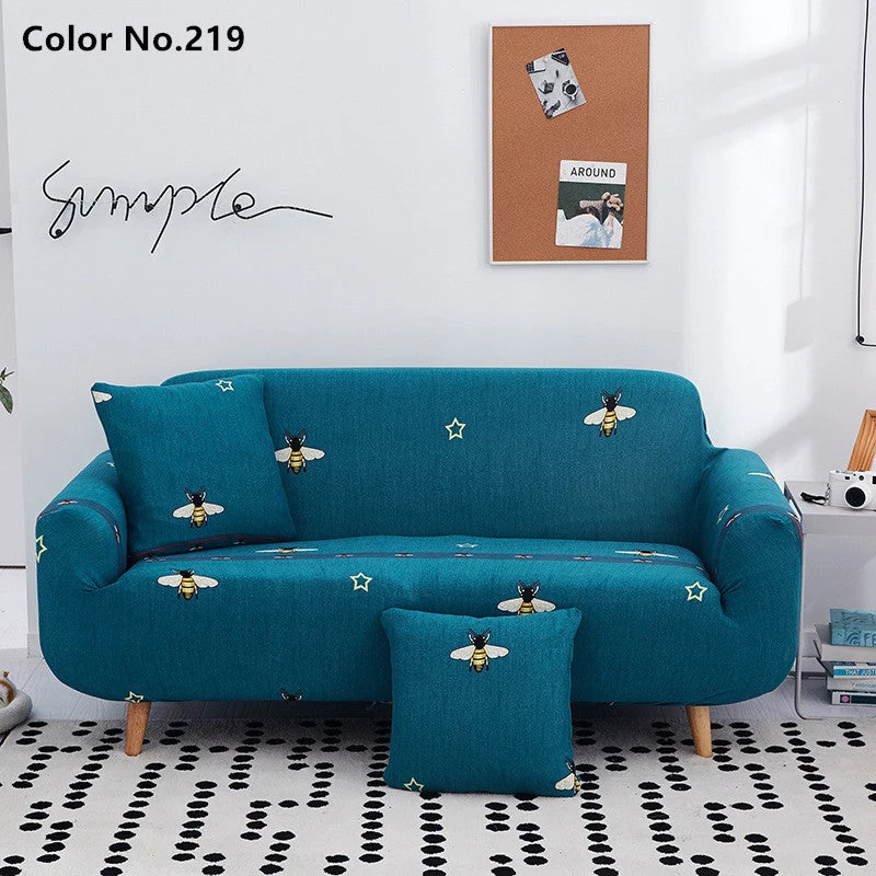 Housse de canapé élastique extensible (Couleur No.219)