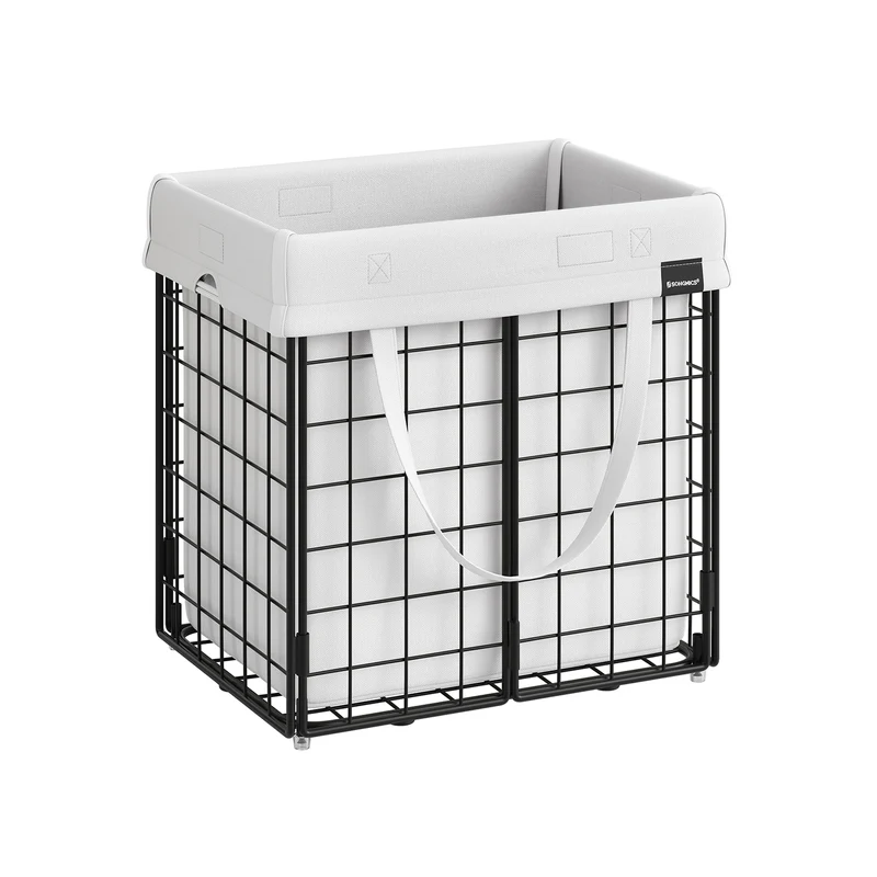 Panier à linge pliable sac à linge amovible et lavable