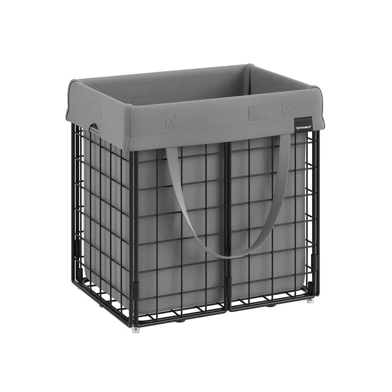 Panier à linge pliable sac à linge amovible et lavable